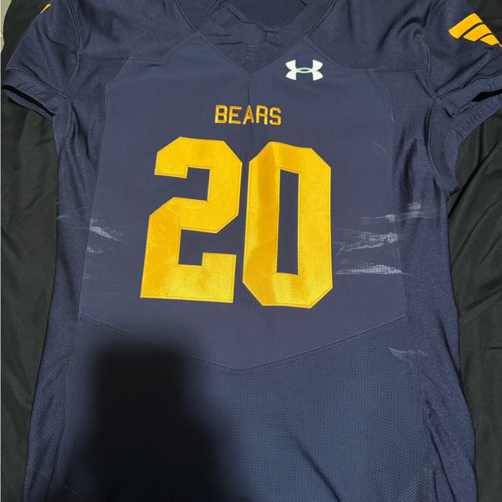 Under Armour Navy and Yellow Bears Jersey